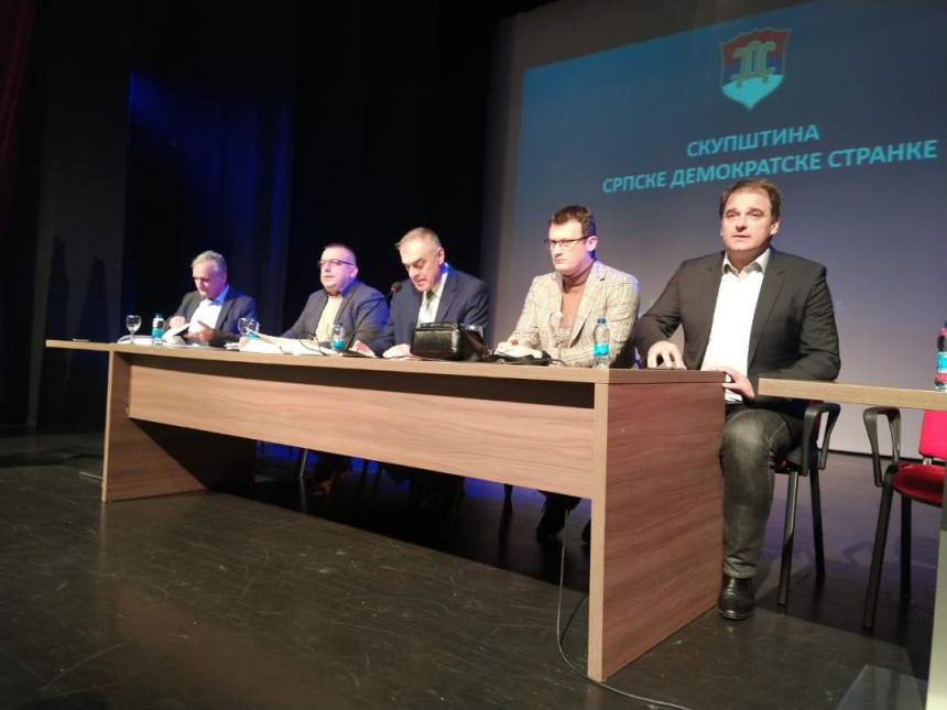 Skupština SDS potvrdila v.d. organa stranke