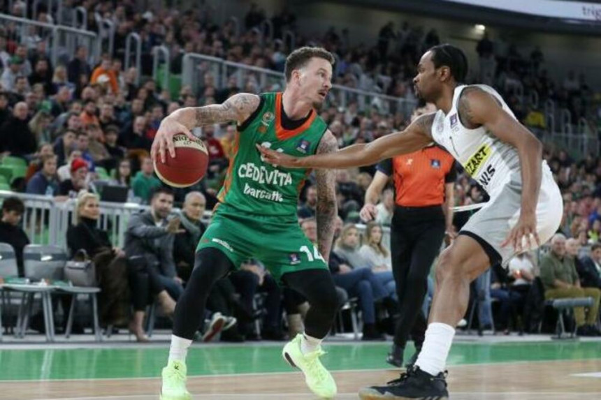 Crno-beli poraženi večeras od ekipe Cedevita Olimpije