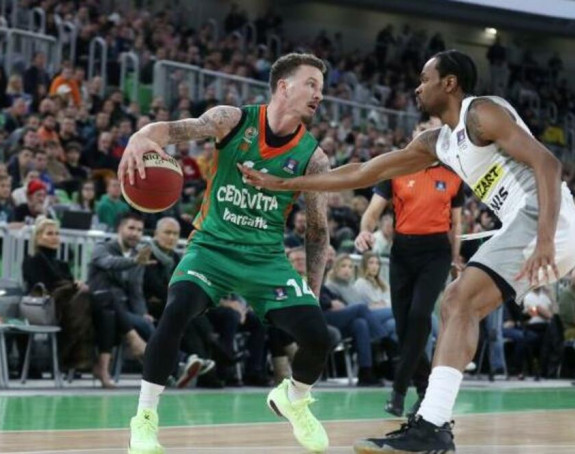 Crno-beli poraženi večeras od ekipe Cedevita Olimpije