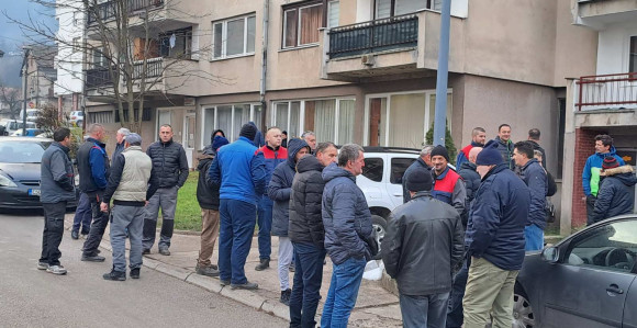 Štrajk upozorenja radnika fočanskog vodovoda "Izvor"