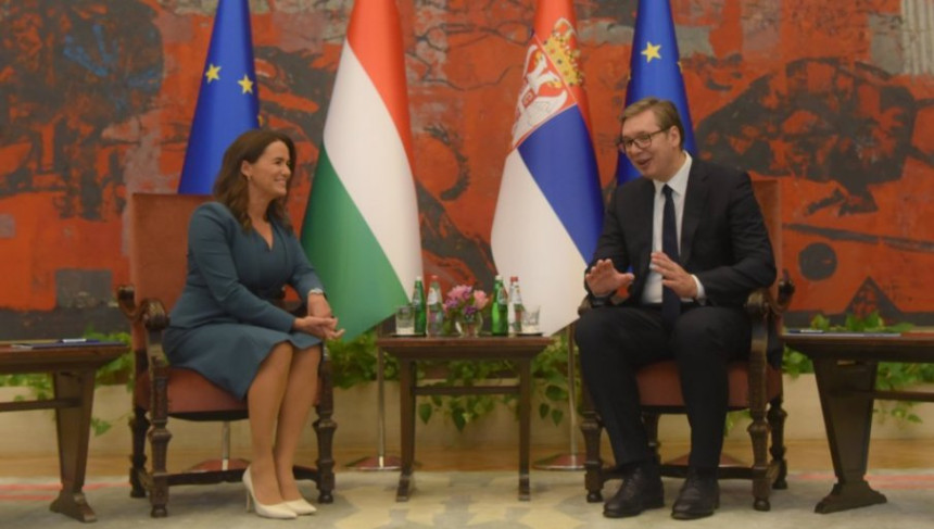 Vučić se sastao sa predsjednicom Katalin Novak