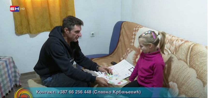 Šestogodišnja Biljana i njen otac trebaju našu pomoć