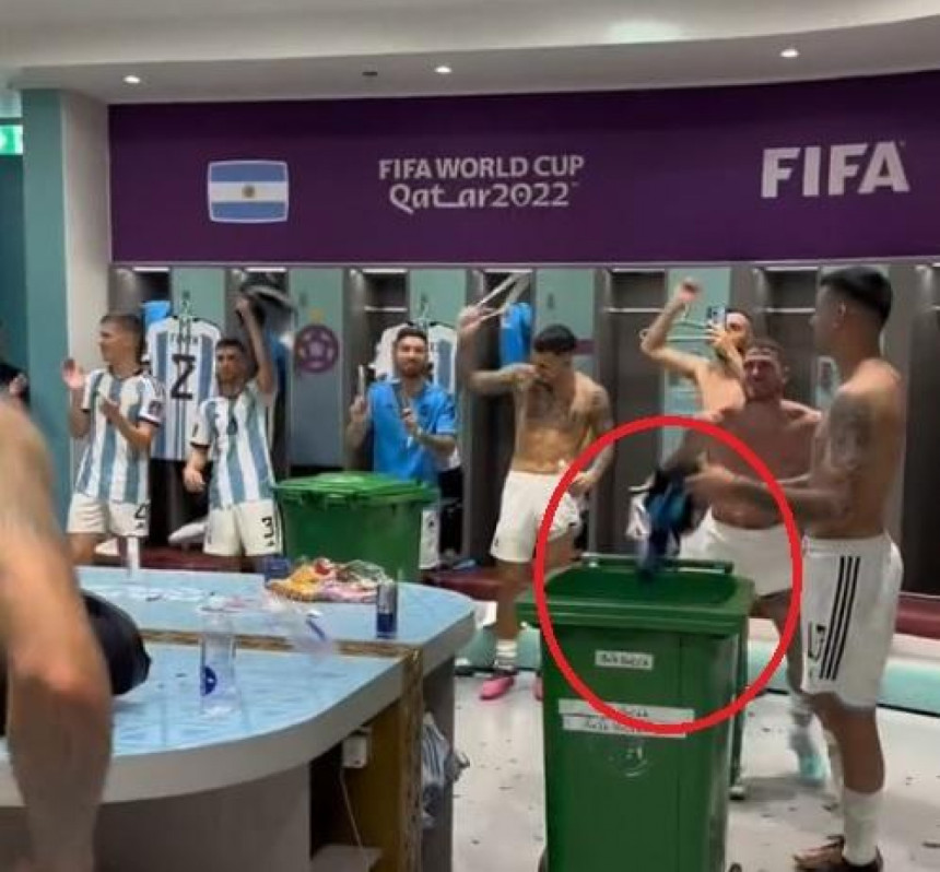 Argentinci otkrili zašto su bacili dres Hrvatske u kantu