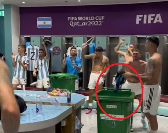 Argentinci otkrili zašto su bacili dres Hrvatske u kantu