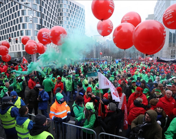 Demonstracije u Briselu zbog krize troškova života