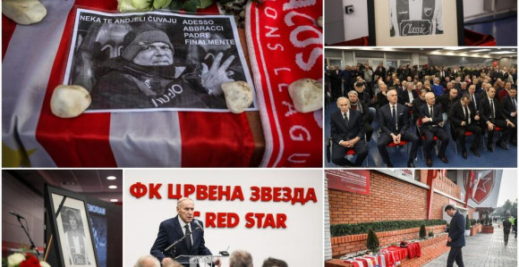 Zvezda se u suzama oprostila od Siniše Mihajlovića