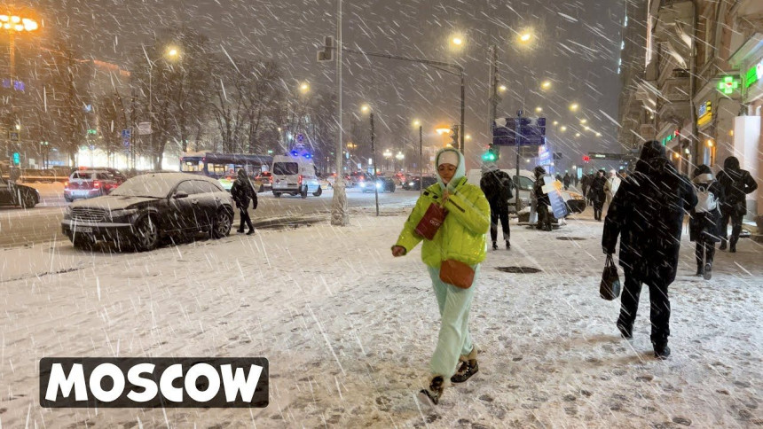 Висина снијега у Москви достигла рекорд из 1941.