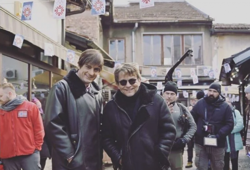 Bjela sa Marićem na Baščaršiji: Snima se serija Toma!