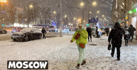 Висина снијега у Москви достигла рекорд из 1941.