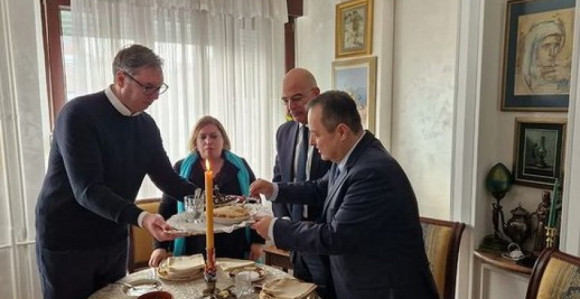 Pogledajte koga je Vučić ugostio na Svetog Nikolu