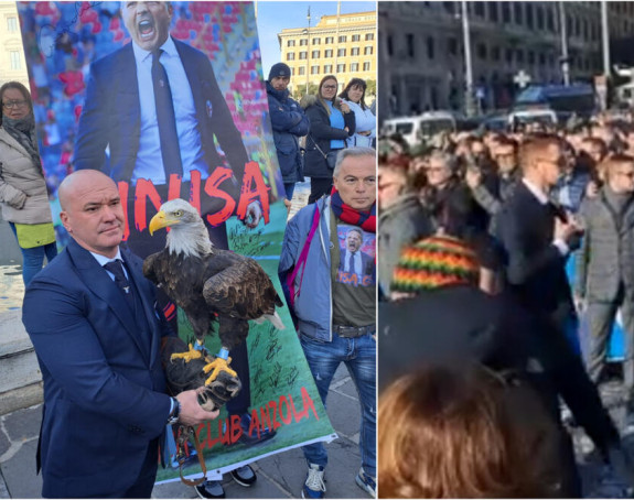 Lacio ne zaboravlja Sinišu, na ispraćaj došao cijeli klub