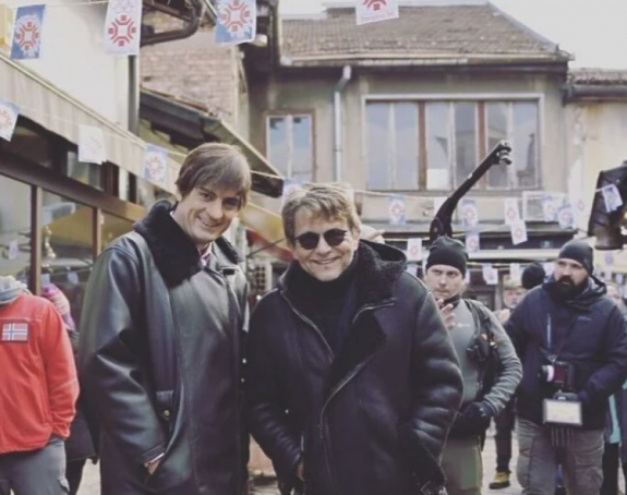 Bjela sa Marićem na Baščaršiji: Snima se serija Toma!