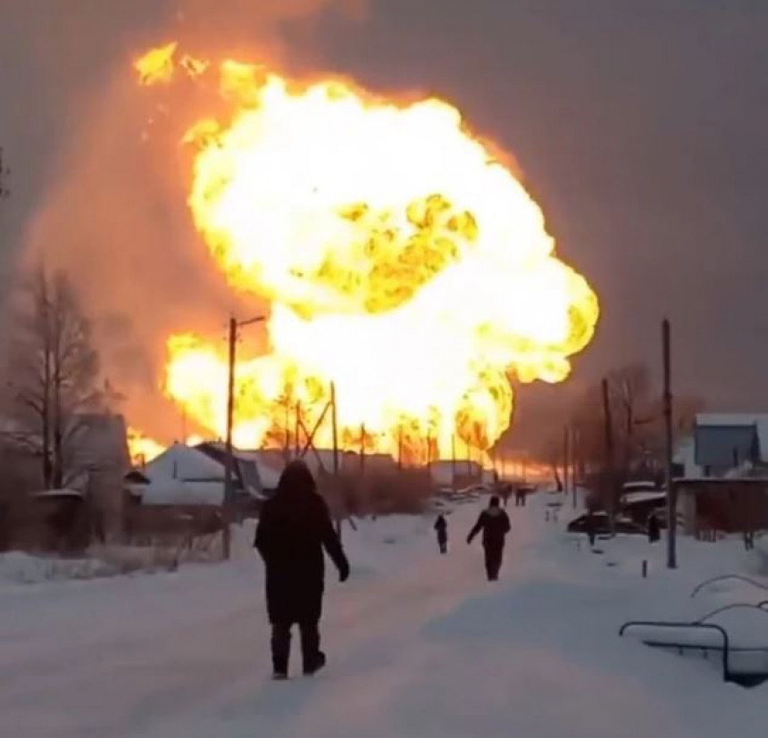 Русија: Експлозија на гасоводу који иде ка Европи