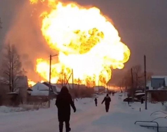 Rusija: Eksplozija na gasovodu koji ide ka Evropi