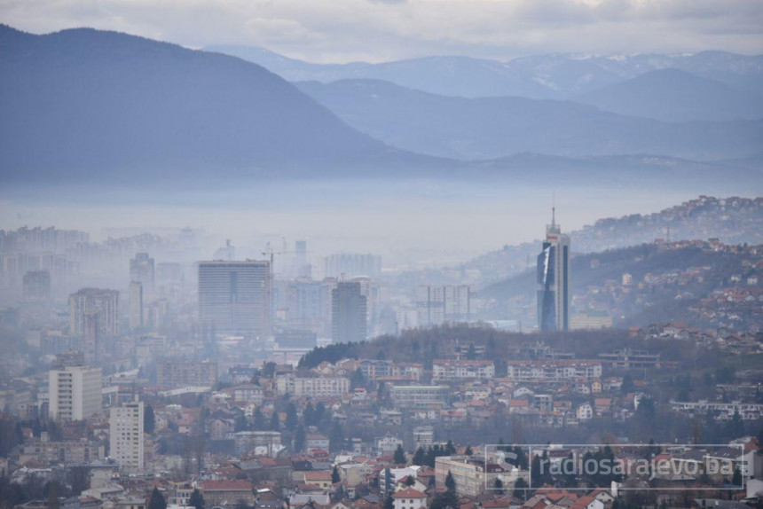 Sarajevo je jutros treći najzagađeniji grad na svijetu