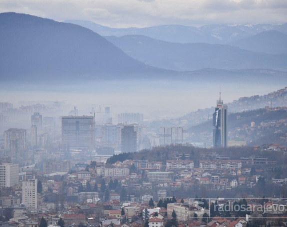 Sarajevo je jutros treći najzagađeniji grad na svijetu