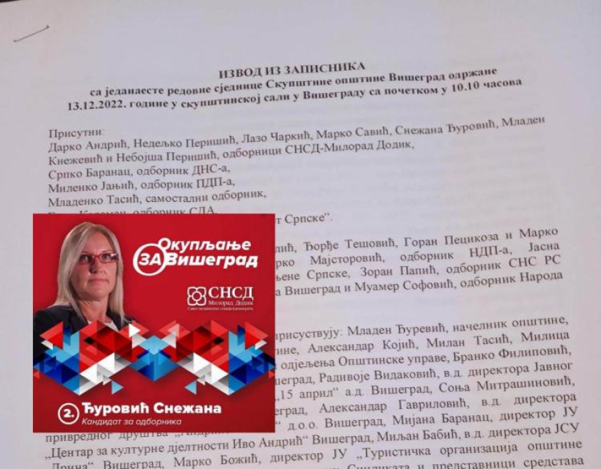 Ova odbornica i direktorica glasala za svoje imenovanje