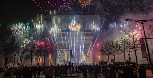 Evropski centri uz vatromete ušli u 2023. godinu