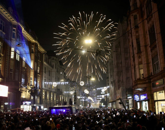 Vatrometima i muzikom dočekana Nova godina i u FBiH