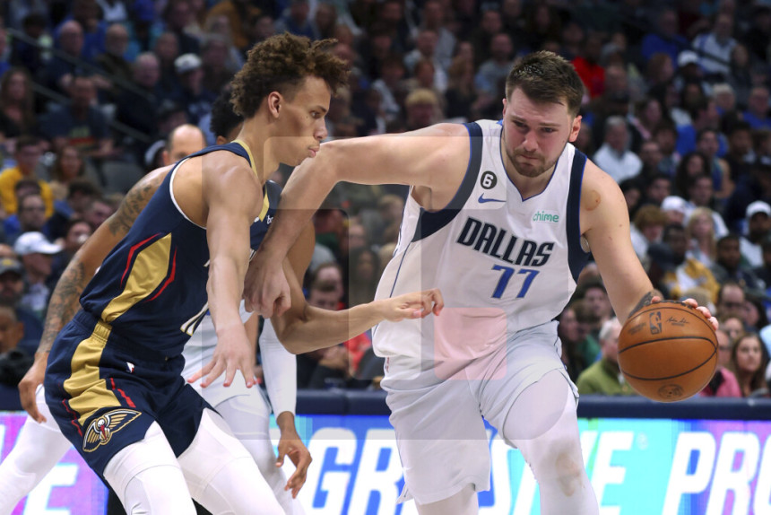 Dalas pobijedio Nju Orleans, tripl-dabl Dončića