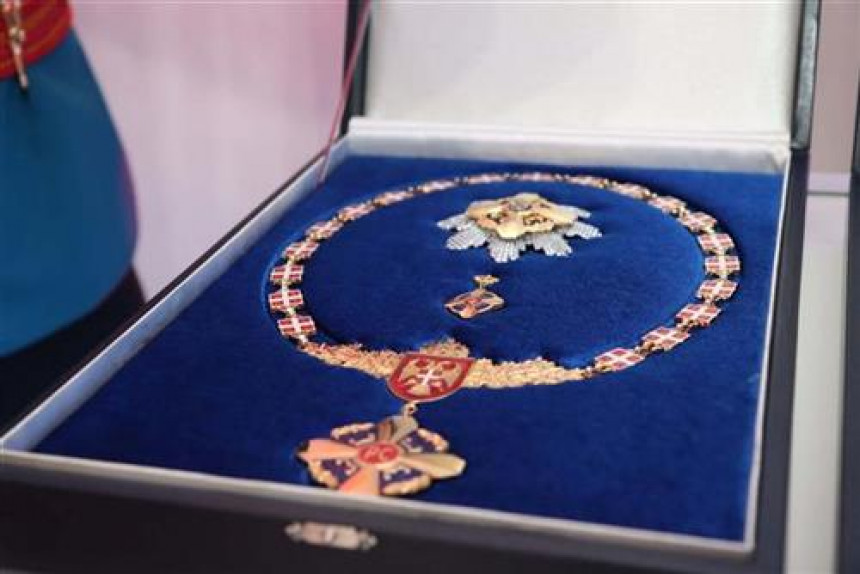 Dodik odlikovao Putina Ordenom Srpske na ogrlici