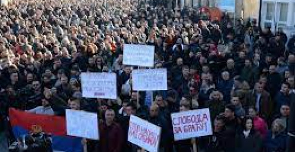 Završen protest zbog ranjavanja srpske dece