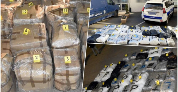 Zaplijenjeno više od 300 kilograma marihuane