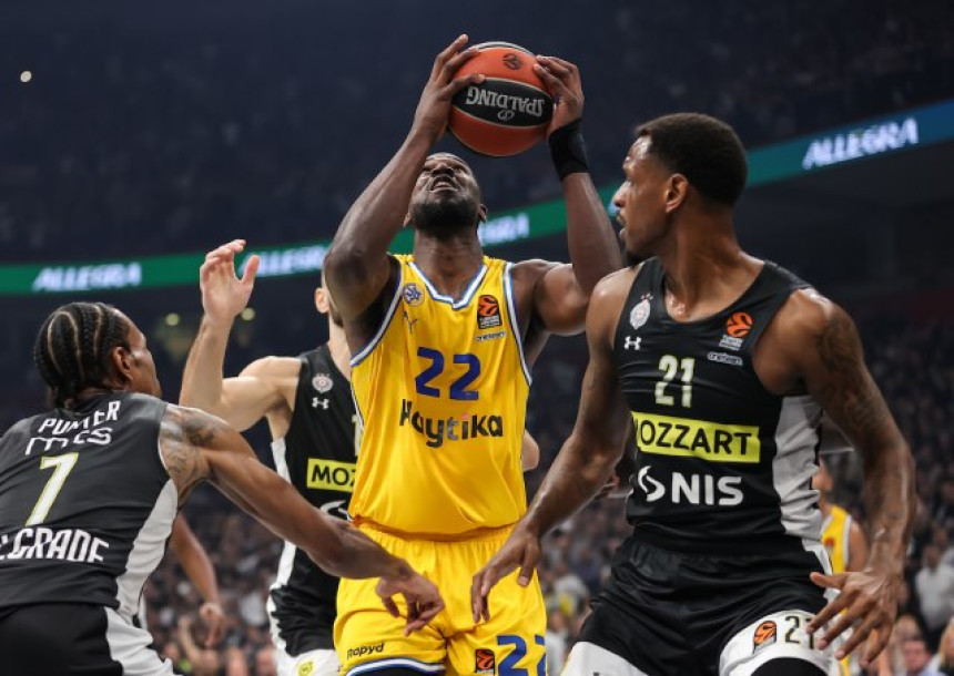 Bolan poraz u Izraelu: Partizan izgubio od Makabija