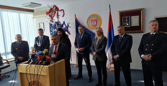 Божићни пријем у касарни Оружаних снага БиХ у БЛ