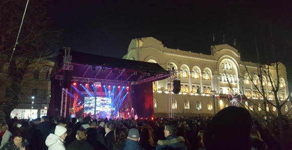 Veliki broj ljudi na dočeku nove godine u Banjaluci