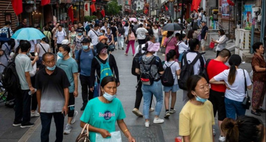 Број становника Кине први пут у паду од 1961.године