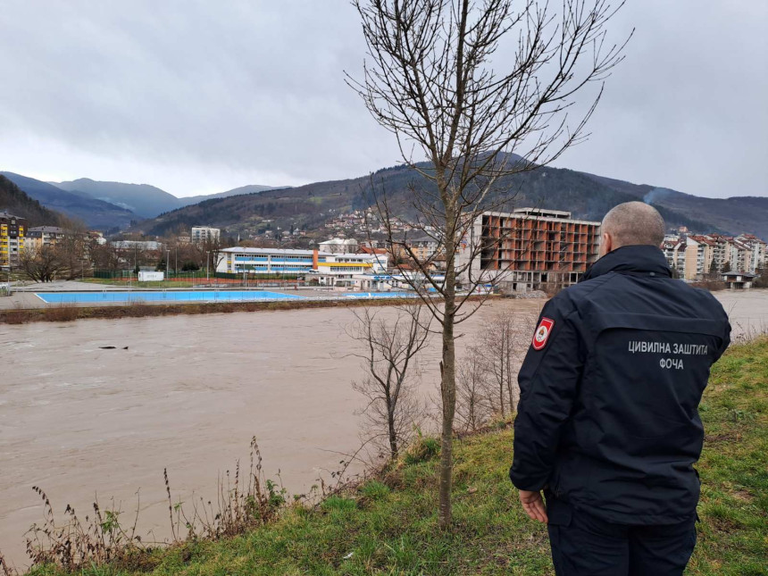 Vodostaj Drine porastao za dva, a Ćehotine za jedan metar