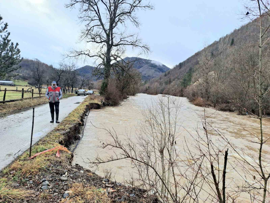 Rijeka Rzav plavi Vardište, Drina pod kontrolom