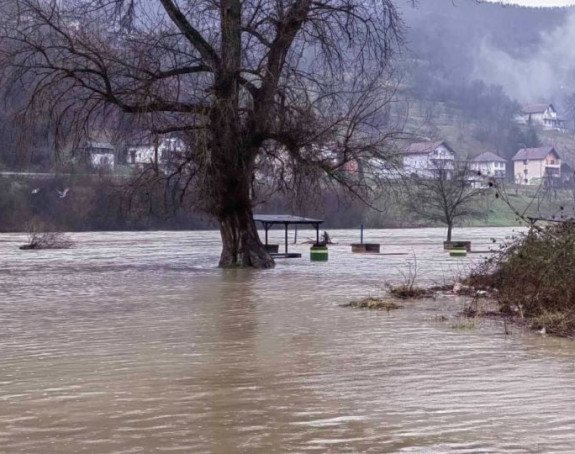 Водостај Дрине порастао за 183 центиметара