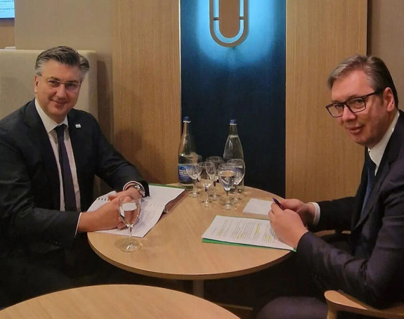Vučić i Plenković otkrili šta je tema sastanka u Davosu