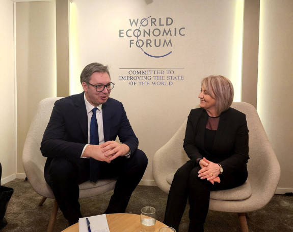 Ево о чему су разговарали Вучић и Кришто у Давосу