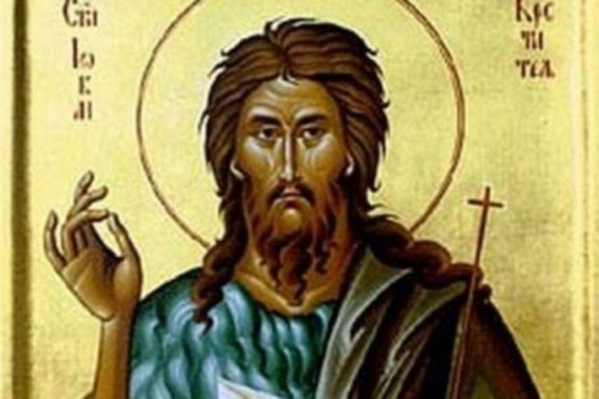 Данас је Свети Јован Крститељ - Јовањдан