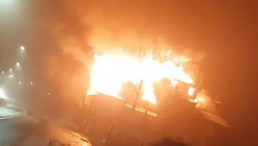 Велики пожар на Петроварадину, два тијела пронађена