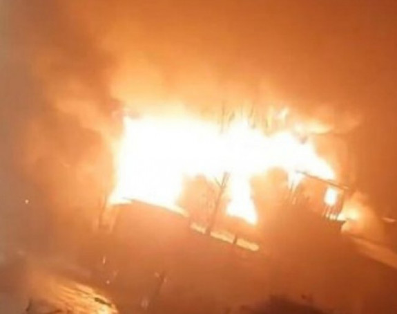 Велики пожар на Петроварадину, два тијела пронађена