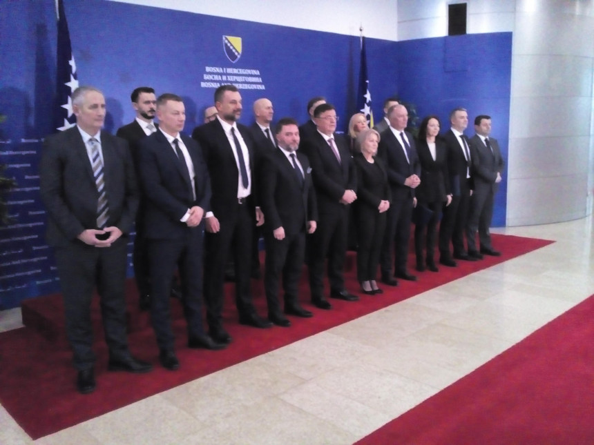 Parlament BiH potvrdio novi Savjet ministara