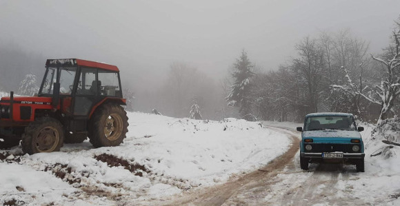 Tokom dana slabe padavine na planinama