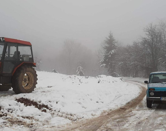 Tokom dana slabe padavine na planinama