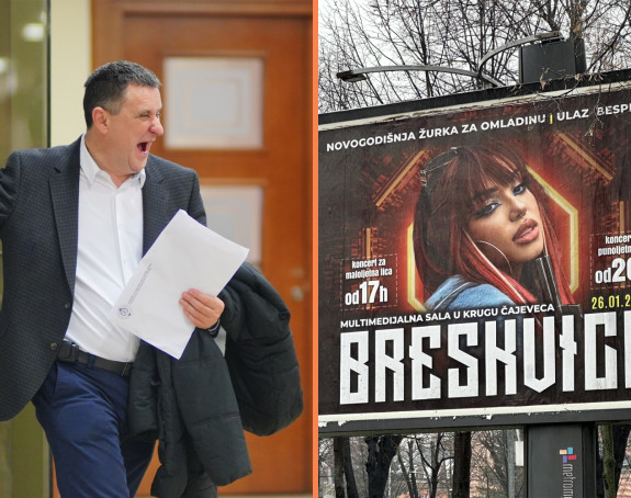 Đajić na koncertu Breskvice vrijeđao Stanivukovića i policiju