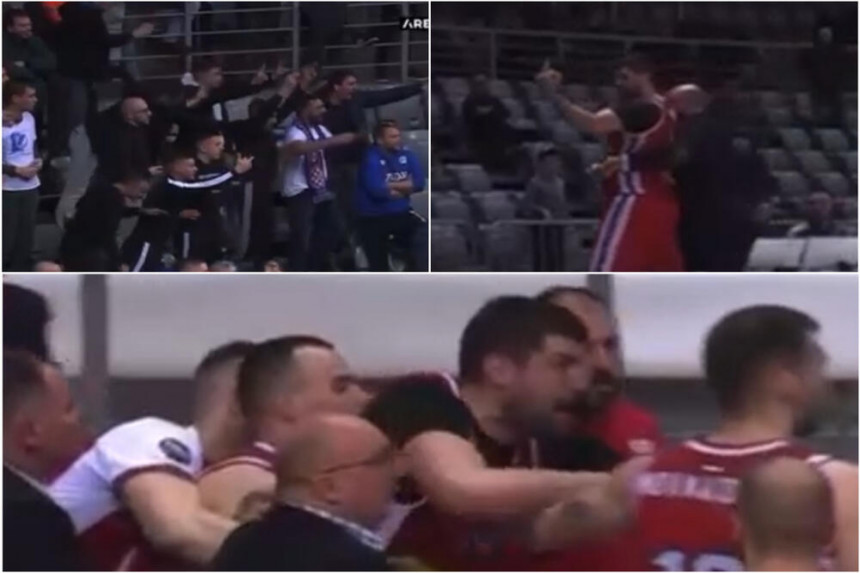 Bivši košarkaš Partizana u sukobu sa navijačima