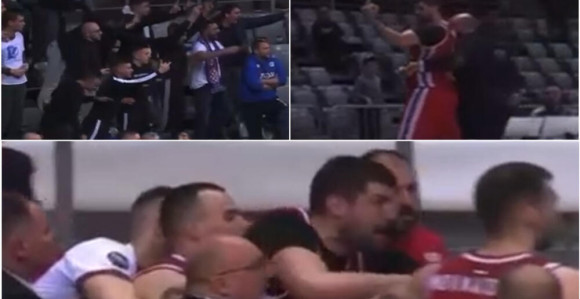 Bivši košarkaš Partizana u sukobu sa navijačima