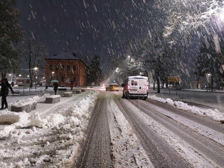 Danas oblačno, ponegdje sa slabim snijegom