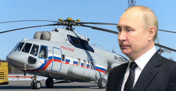 Pao helikopter koji služi za prevoz Putina