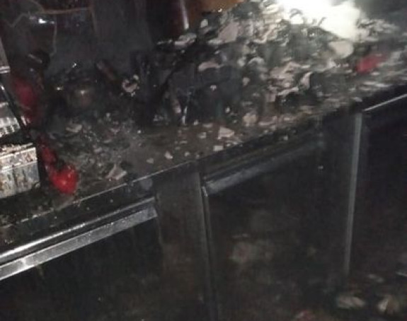 Пожар у кафићу, причињена већа материјална штета