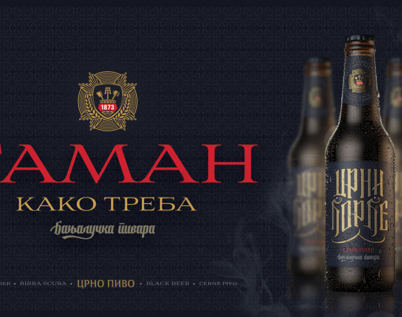 Poznati brend Banjalučke pivare u novom ruhu: "Crni Đorđe" je taman kako treba