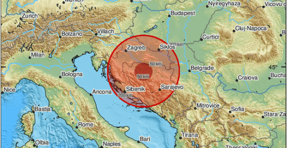 Slabiji zemljotres u Hrvatskoj, osjetio se i u Banjaluci